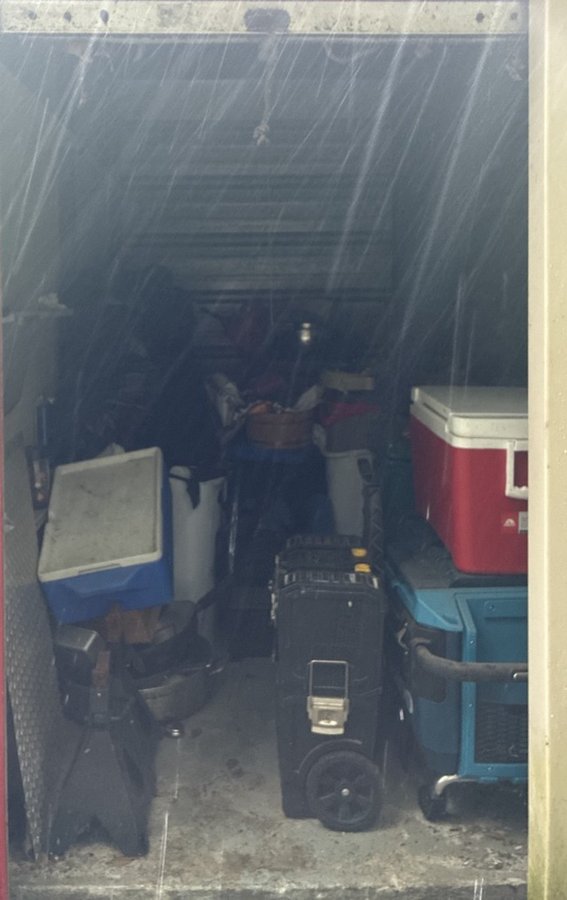 5 x 10 storage unit in Bluffton, SC