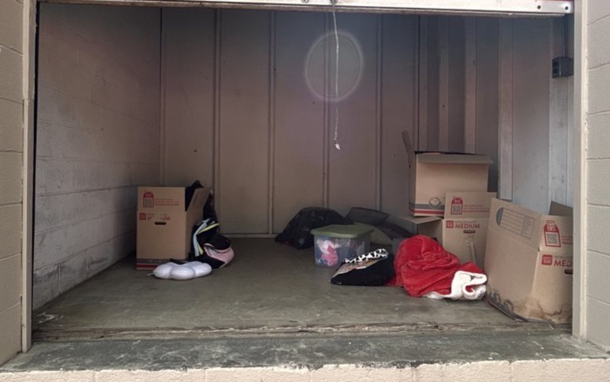 10 x 10 storage unit in Rock Hill, SC