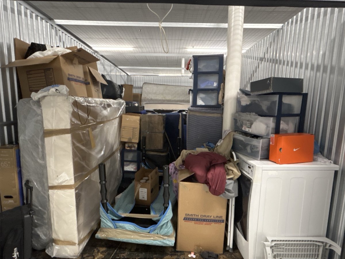 10 x 20 storage unit in Rock Hill, SC