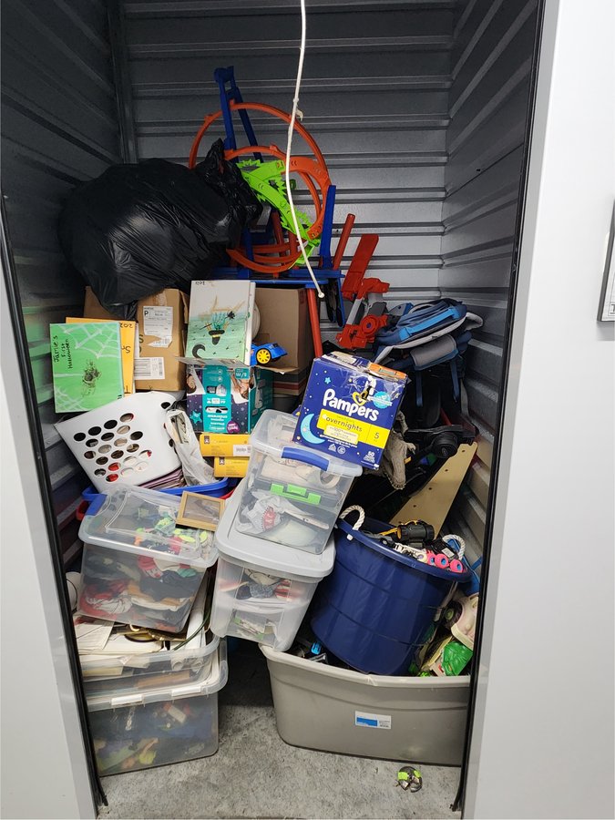 5 x 5 storage unit in Fayetteville, NC