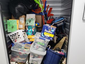 5 x 5 storage unit in Fayetteville, NC