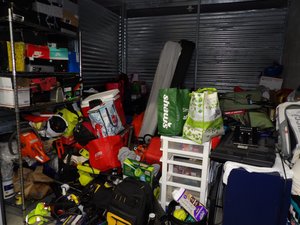 10 x 10 storage unit in Groton, CT