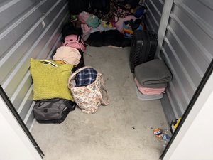 5 x 10 storage unit in Buena Park, CA