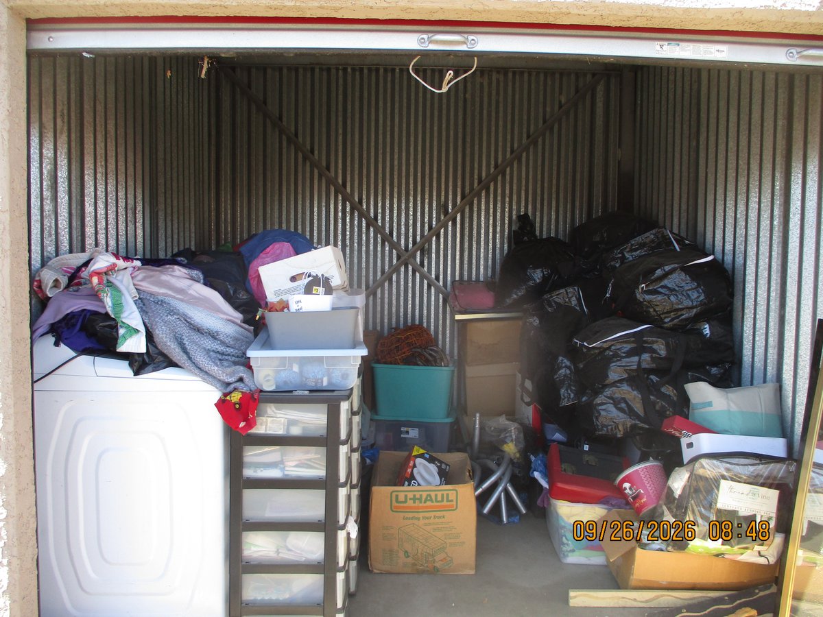 10 x 10 storage unit in Mesa, AZ