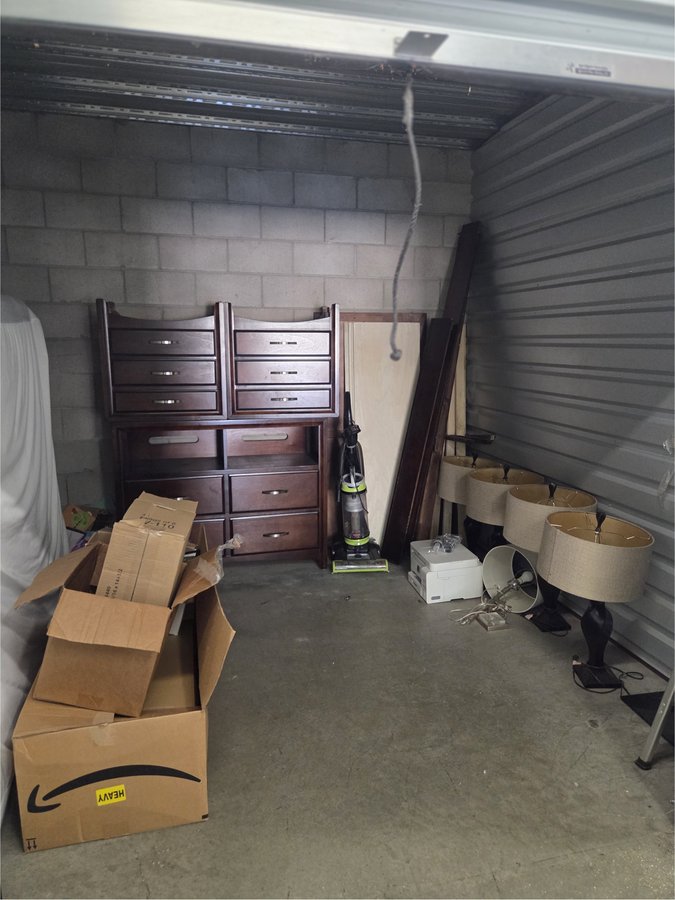 10 x 10 storage unit in La Mesa, CA