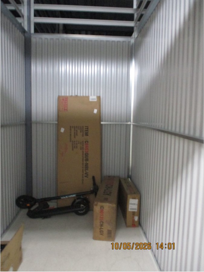 5 x 10 storage unit in Blue Island, IL