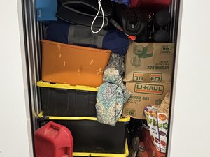5 x 5 storage unit in Kelso, WA