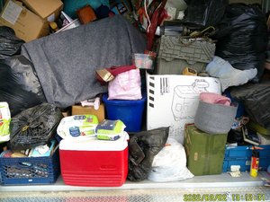 10 x 10 storage unit in Hemet, CA