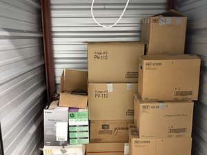 5 x 5 storage unit in Dublin, OH