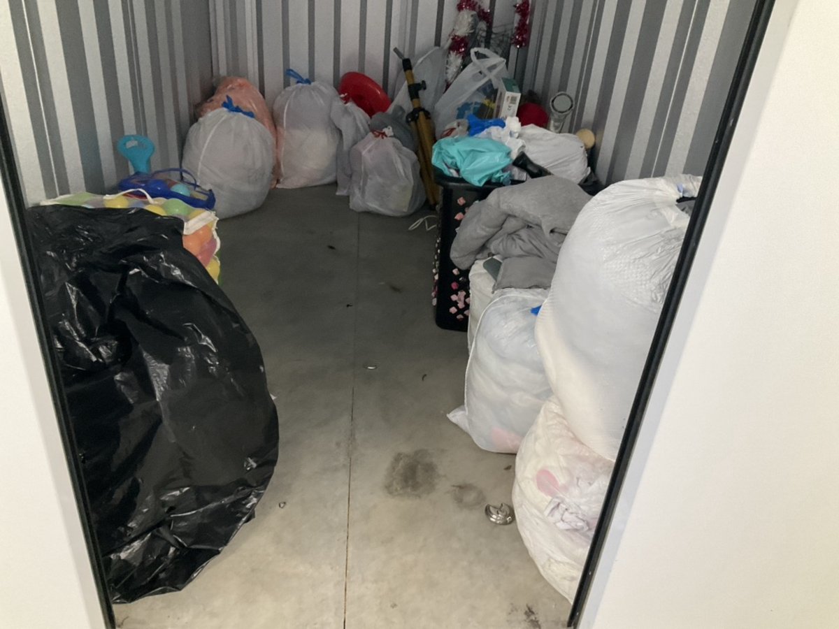 5 x 10 storage unit in Thomasville, NC