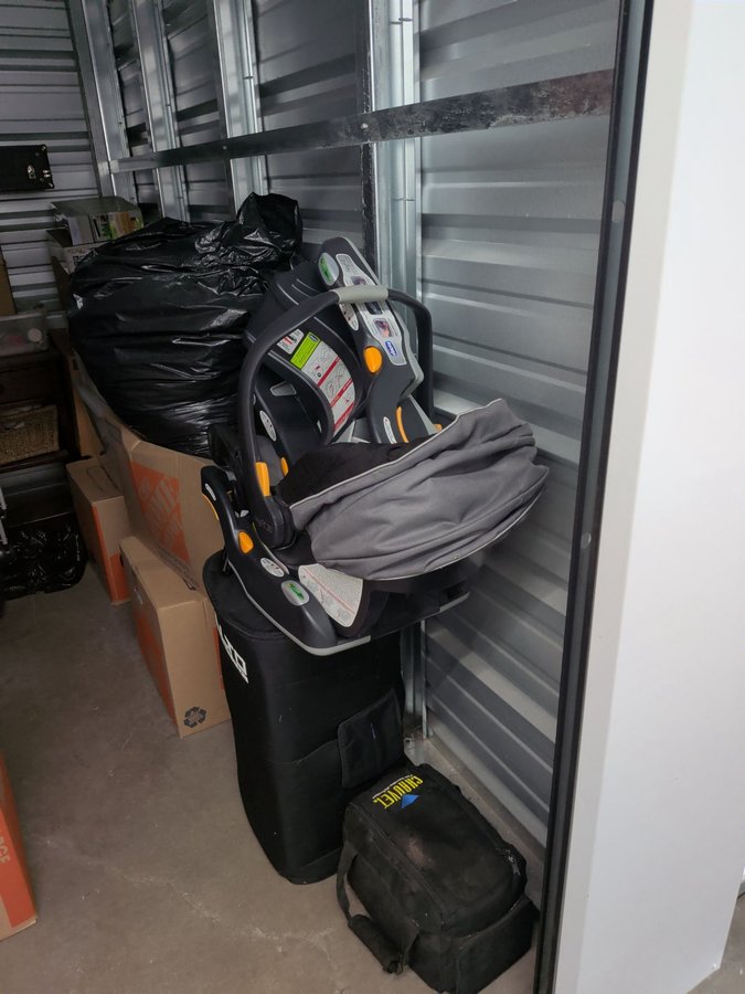 5 x 10 storage unit in Hampstead, NH