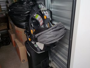 5 x 10 storage unit in Hampstead, NH