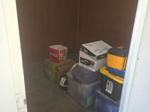 10 x 10 storage unit in Castro Valley, CA