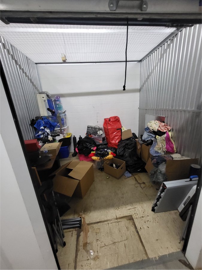 10 x 10 storage unit in Dallas, TX