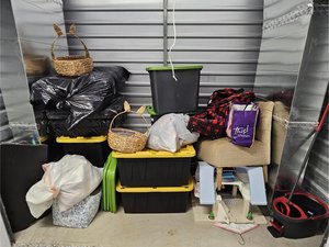 7 x 4 storage unit in Lynchburg, VA