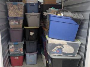 5 x 10 storage unit in Bangor, ME