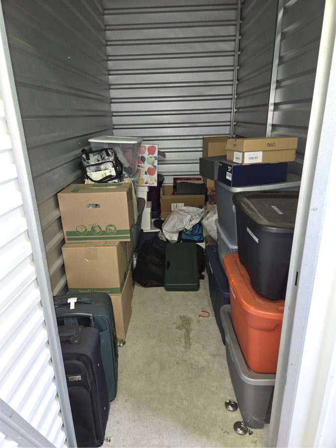 5 x 10 storage unit in Lumberton, NJ