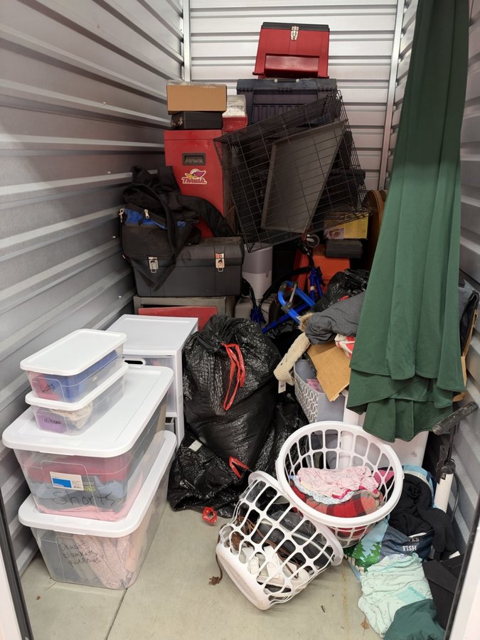 5 x 10 storage unit in Bangor, ME