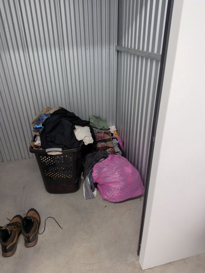 5 x 5 storage unit in Everett, MA