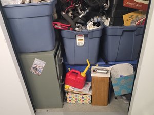 5 x 5 storage unit in Durham, NC