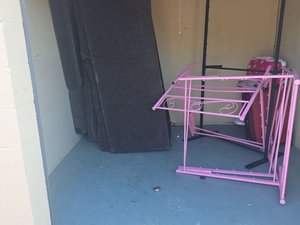 10 x 10 storage unit in Durham, NC