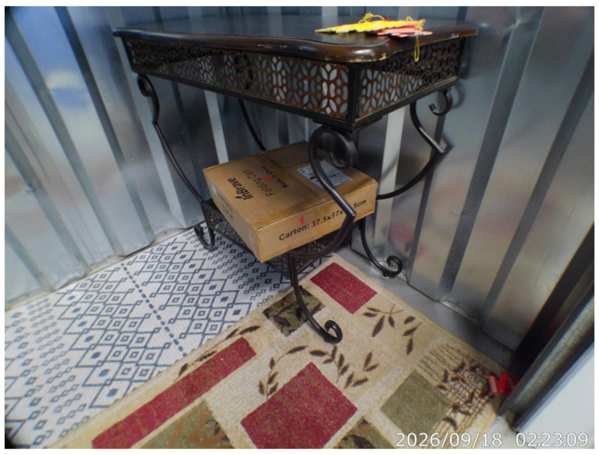 5 x 5 storage unit in Paterson, NJ