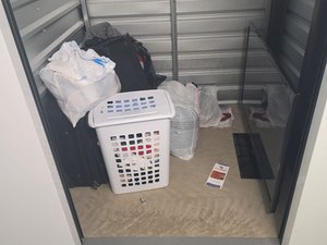5 x 5 storage unit in Durham, NC