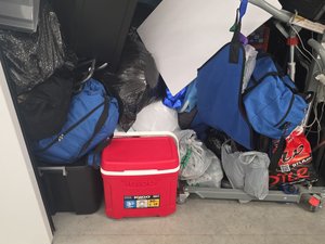 10 x 10 storage unit in Durham, NC