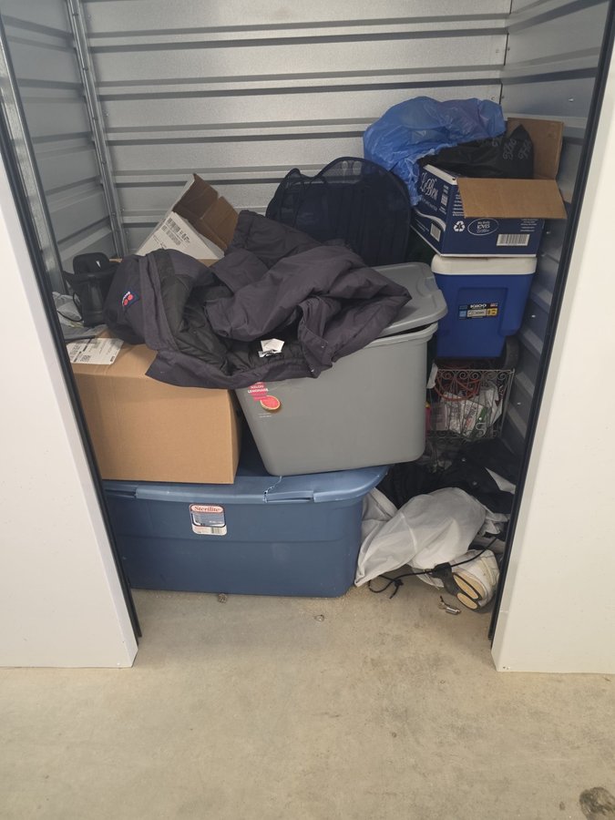 5 x 5 storage unit in Durham, NC