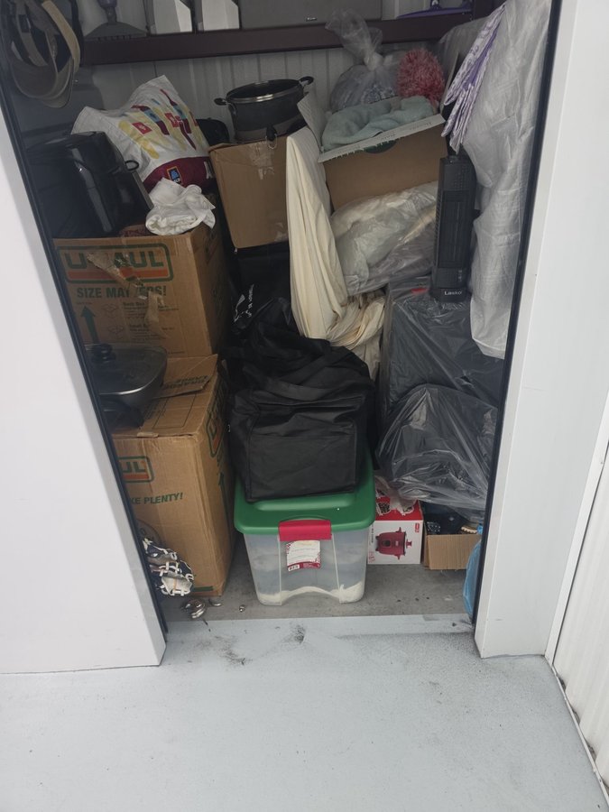 5 x 5 storage unit in Raleigh, NC