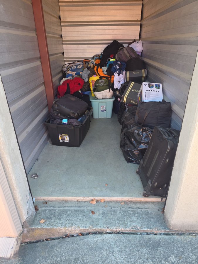 5 x 10 storage unit in Wake Forest, NC