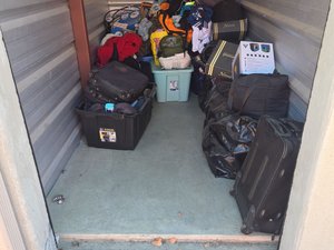 5 x 10 storage unit in Wake Forest, NC