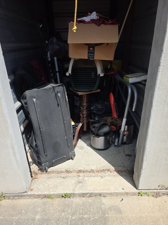 5 x 10 storage unit in Wake Forest, NC