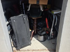 5 x 10 storage unit in Wake Forest, NC