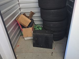 5 x 5 storage unit in Durham, NC