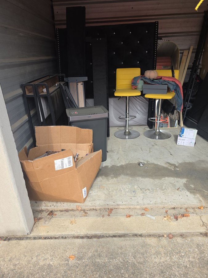 10 x 10 storage unit in Wake Forest, NC