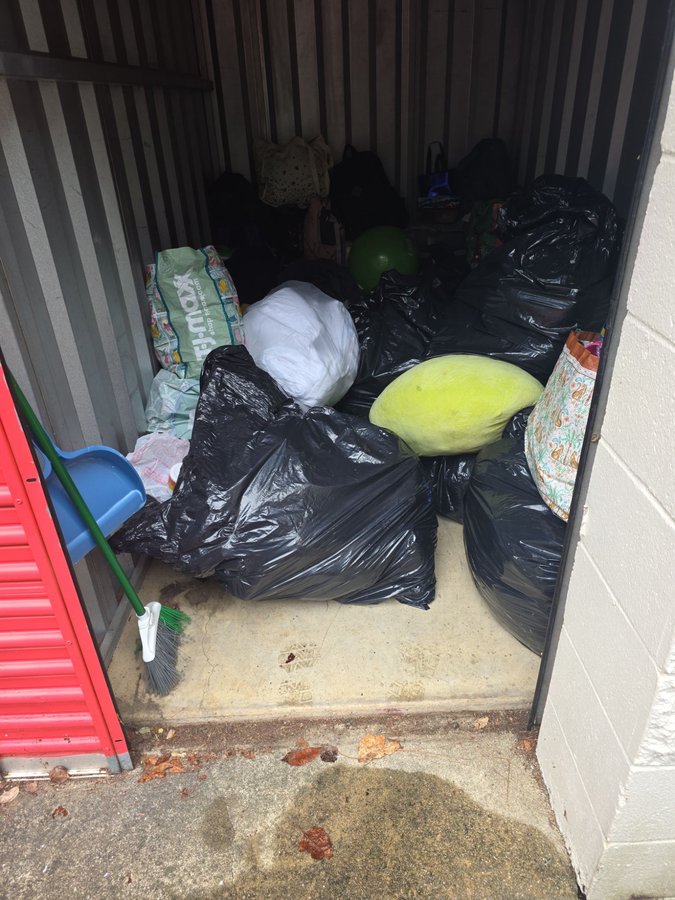 5 x 10 storage unit in Raleigh, NC