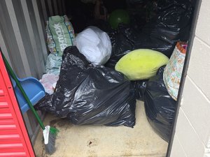 5 x 10 storage unit in Raleigh, NC