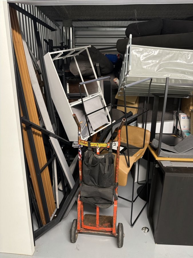 10 x 10 storage unit in Raleigh, NC