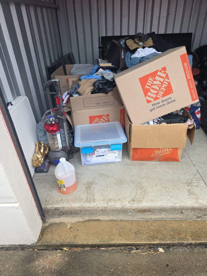 10 x 10 storage unit in Raleigh, NC