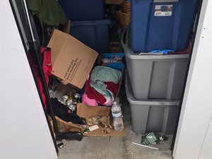 5 x 5 storage unit in Morrisville, NC