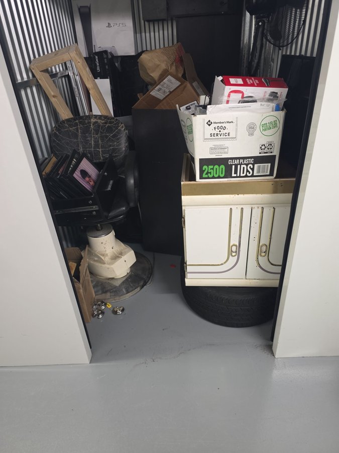 5 x 7 storage unit in Raleigh, NC