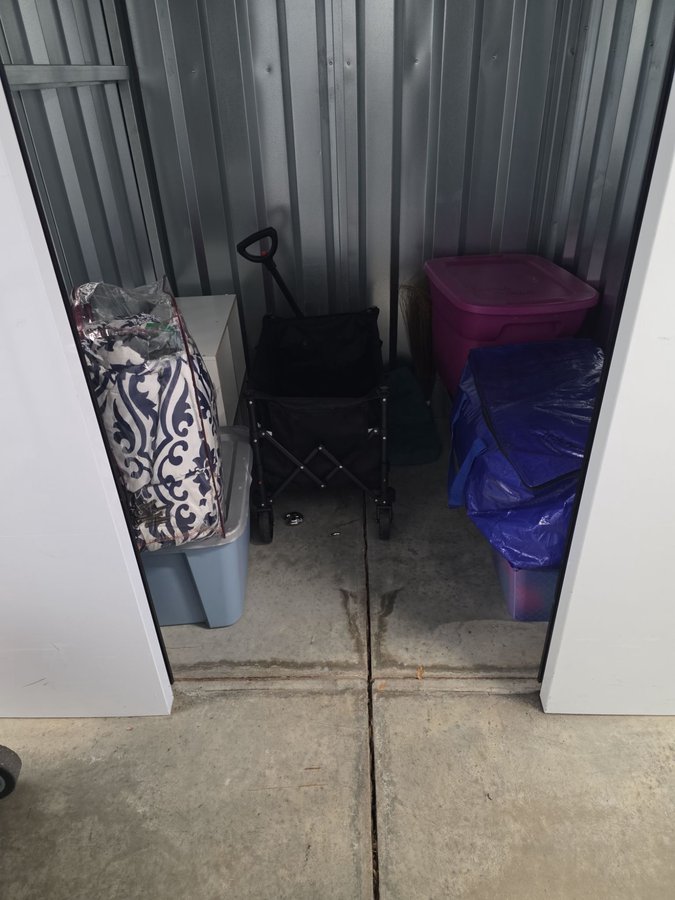 5 x 5 storage unit in Morrisville, NC