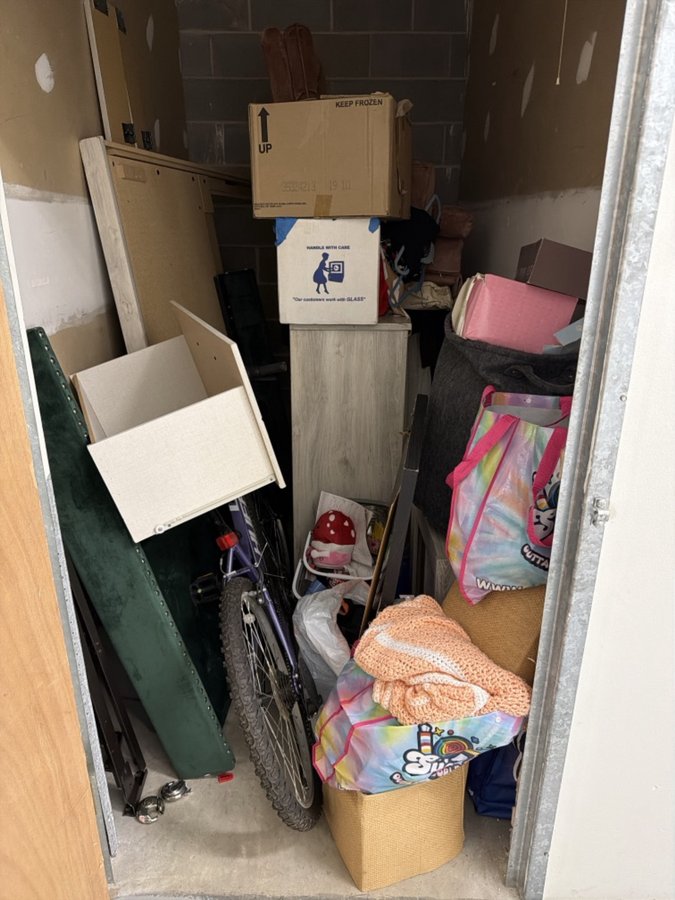 5 x 10 storage unit in Raleigh, NC