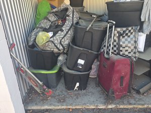 10 x 10 storage unit in Wake Forest, NC