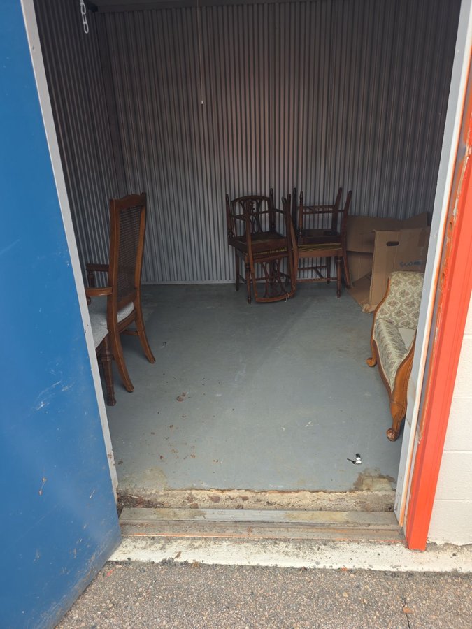 10 x 10 storage unit in Wake Forest, NC