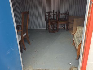 10 x 10 storage unit in Wake Forest, NC