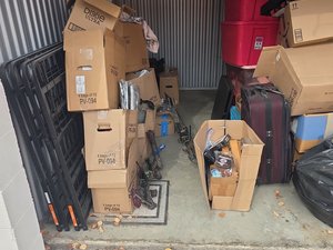 10 x 10 storage unit in Wake Forest, NC