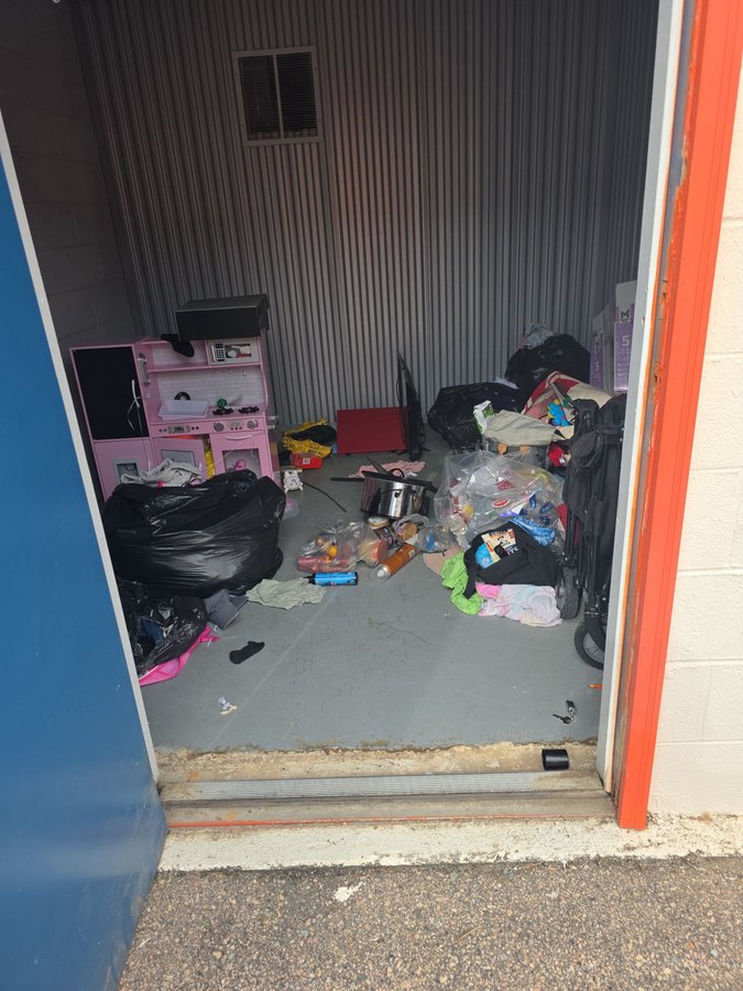 10 x 10 storage unit in Wake Forest, NC