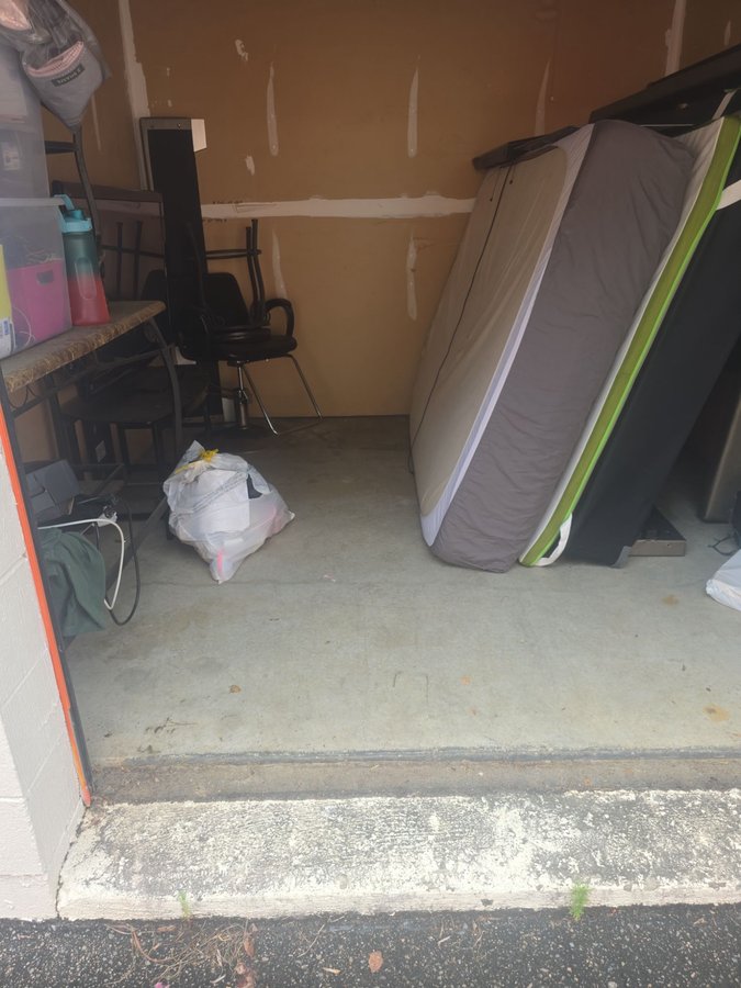 10 x 10 storage unit in Raleigh, NC
